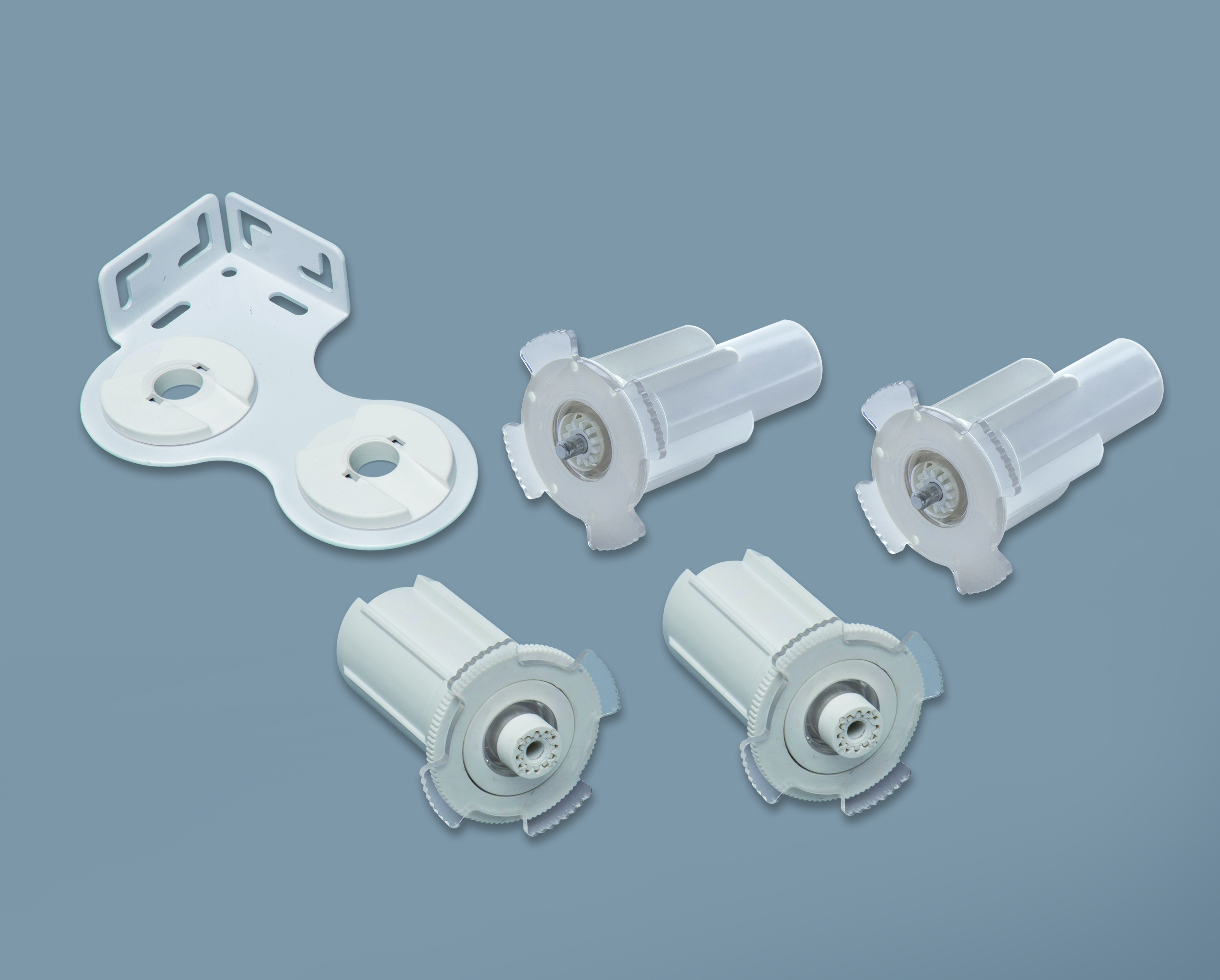K55-38mm Double roller blinds  multifuntion middle brackets/middle joints