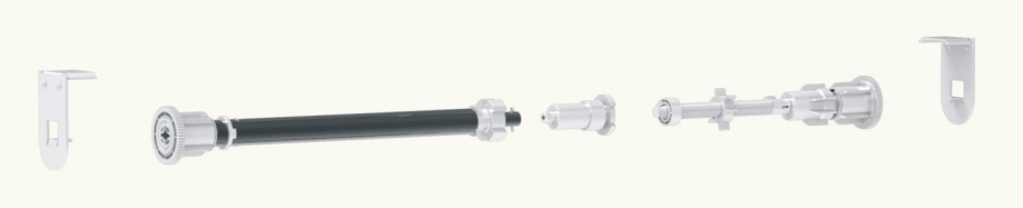 KT38T Cordless spring roller blinds system