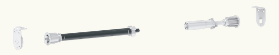 Hand push roller blinds system