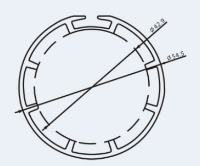 K65-55 Tube(Aluminum)