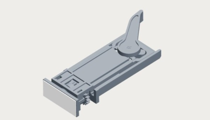 No-screw installation adjustment mechanism-right