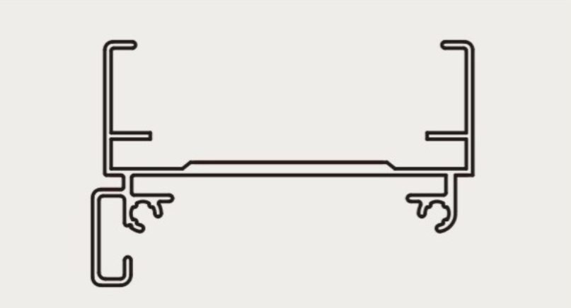 No-screw installation head rail