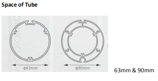 Hand-crank windproof Rollers