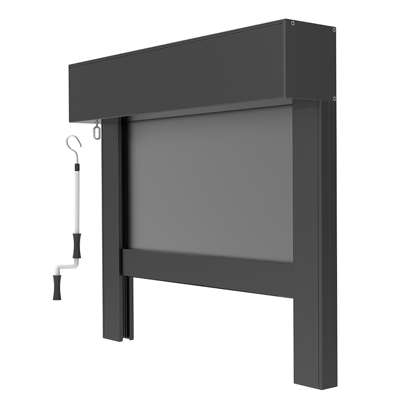 WR-120 Hand crank windproof roller blinds