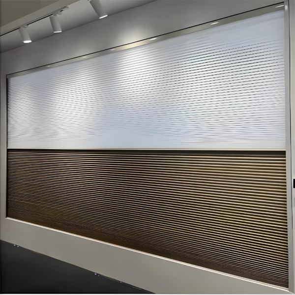 Electric day and night wind nest curtain system