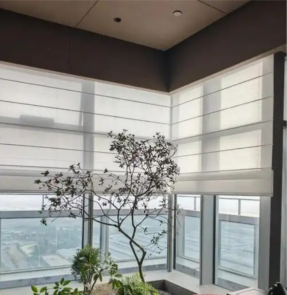 Electric Roman Curtain